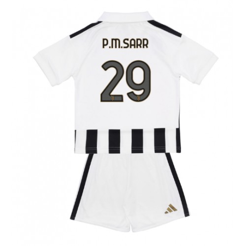 Dětský fotbalový dres Juventus Pape Matar Sarr #29 2026-27 Domácí Krátký Rukáv (+ trenýrky)